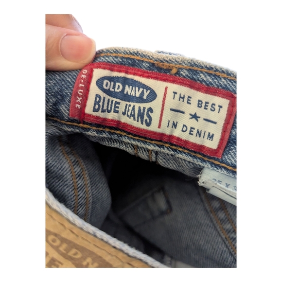 Y2K Old Navy Men's Straight Blue Jeans - Picture 2 of 8